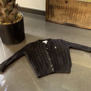RALPH LAUREN Button Up Baby Sweater